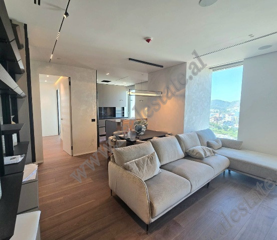 Two bedroom apartment for rent at  Downtown One in Tirana, Albania